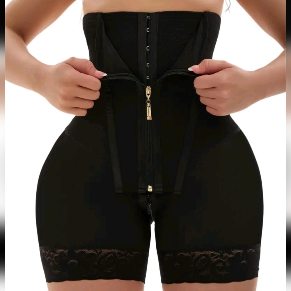 Black XS Shapewear Faja Great For Under Clothing or post Surgery